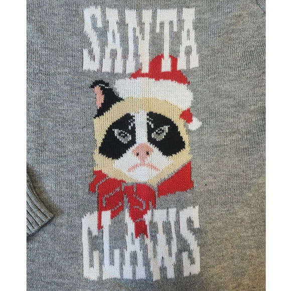 Tipsy Elves Santa Claws Ugly Christmas sweater size small - Picture 2 of 6